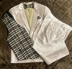 未使用級✨ 小物付き 結婚式 新郎 タキシード シャンパン ゴールド 