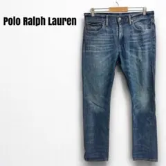 mt32725 ポロラルフローレン　ストレートデニムパンツ　ジーンズ　インディゴ