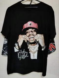 かっこいい系、B系の半袖セットアップ