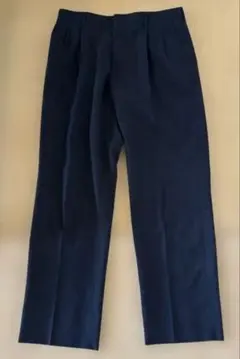 ブラック タック入り スラックス