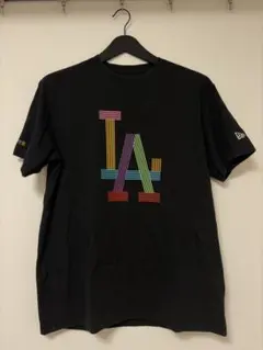NEW ERA × BTS DYNAMITE LA Tシャツ M ブラック