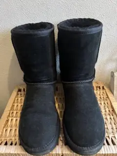 UGG ブラック ムートンブーツ24cm