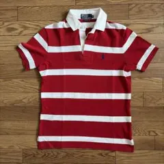 Polo by Ralph Lauren ラガーシャツ 赤白ボーダー Mのサムネイル