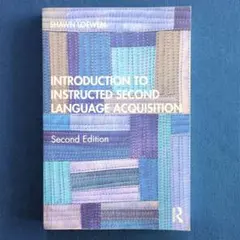 Instructed Second Language Acquisition