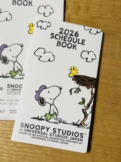 スヌーピィー 2026 SCHEDULE BOOK