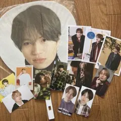 菊池風磨　公式写真　うちわグッズセット