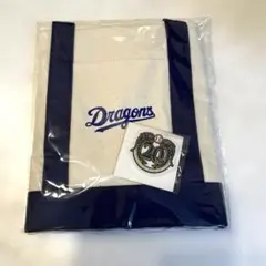 中日ドラゴンズ ファンクラブ 2026 トートバッグ＆20周年ワッペンセット