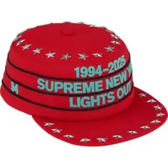 Supreme Stars Studded Pillbox Hat キャップ 赤