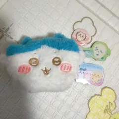ちいかわ ハチワレ ミニポーチ マグネット 缶バッチ セット♪のサムネイル