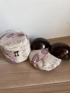 ホヌ＆モンステラ柄が可愛いプニウケース　ハンドメイド　新品