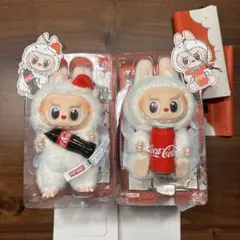 【2点セット】THE MONSTERS コカコーラ 缶➕瓶 コーララブブ