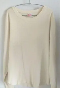 【Healthknit】ホワイト別注Thermal king Honeycomb