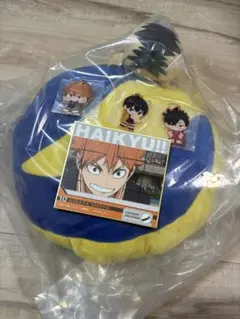 一番くじ　ハイキュー　とびつきクッション　色紙　アクリルチャーム