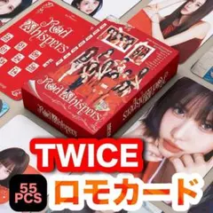 【TWICE】RED WHISPERS ロモカード●55PCS枚●トゥワイスg