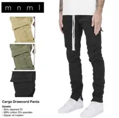 mnml カーゴパンツ