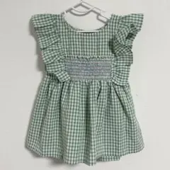 conoco バースデイ チェック柄 トップス