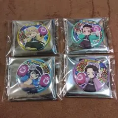 【バラ売り可】鬼滅の刃 イオンに集え！全集中夏祭りキャンペーン 缶バッジ ４種