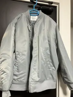 美品　BAYFLOW アイスブルー MA-1ブルゾン　Mサイズ