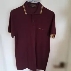 Ben Sherman バーガンディ ポロシャツ Sサイズのサムネイル
