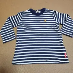 miki HOUSE ストライプ 長袖カットソー 30