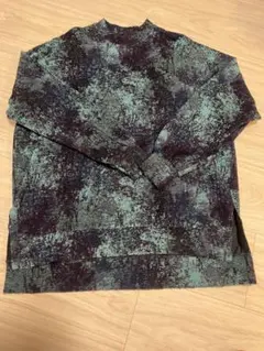 SHAREEF 抽象パターン ニットトレーナー