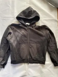 RAGEBLUE 短丈加工ダブルジップフーディ