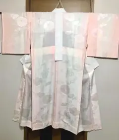 未使用美品 単衣長襦袢 上質正絹 衣紋抜き 居敷当て 肩当て 丁寧なお仕立て