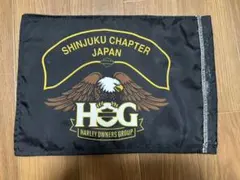 【希少・一点物】ハーレー H.O.G. 新宿チャプター 公式フラッグのサムネイル