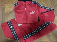 PUMA 赤 ジャージ 上下セット