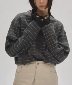 TODAYFUL Border Long T-shirts トゥデイフル