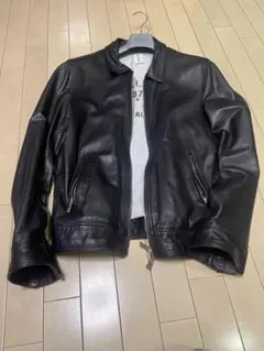 【最終価格】Delan デラン シープ レザー ライダース ジャケット 黒 48 楽天市場】delan レザー（コート・ジャケット｜メンズ