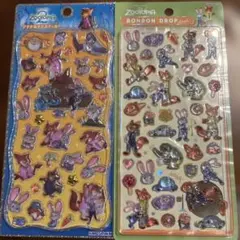 [国内正規品] ボンボンドロップシール　　ズートピア　2種セット