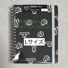 新品★ロルバーン　手帳2027 人気　WARMGREYTAIL ブラック　L