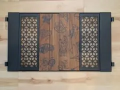 ＜Bridge-top＞ウォールナット×レーザー天板　シルクスクリーンのサムネイル