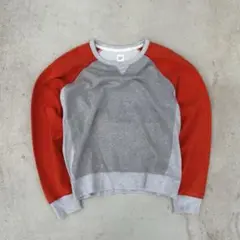 OLD GAP ラグラン ORANGE SWEATER Y2K