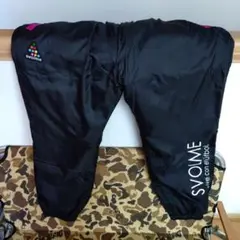 SVOIME サッカー ピステパンツ XL ブラック中綿