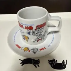 【箱付当時物】トムとジェリー カップ＆ソーサー 3客セット ビクトリアファンシー 箱付当時物】トムとジェリー カップ＆ソーサー 3客セット ビクトリア
