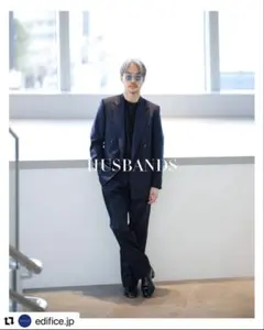 Lhas ネイビー セットアップ Gdragon ジヨン着用 - メルカリ