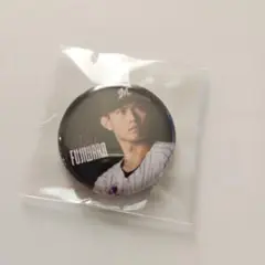 藤原選手 写真バッジ直径3.2㎝
