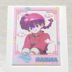らんま1/2　サンキューマート　ステッカー　早乙女らんま