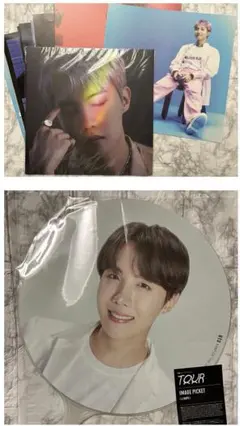 BTS ホビ　proof プレミアムフォト　切抜き　うちわ