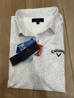 Callaway キャロウェイ ポロシャツ ホワイト ラインストーン ゴルフ
