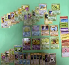 ポケカ(旧裏面) 第1、2、3、4、5弾拡張パック まとめ売り　マークあり