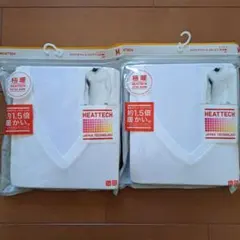 ユニクロ UNIQLO 極暖 エクストラウォーム VネックT ヒートテック M