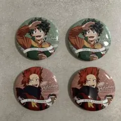僕のヒーローアカデミア ヒロアカ 缶バッジ 緑谷 出久 デク 切島 鋭児郎