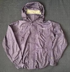 Columbia 00sマウンテンパーカー シェルジャケット y2k 等高線柄