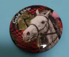 ウマ娘 ゴールドシップ 缶バッジ ウマ娘 ゴールドシップ 日高コラボ 缶バッジ 限定販売 - メルカリ