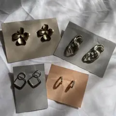 ピアスまとめ売り❕4点セット
