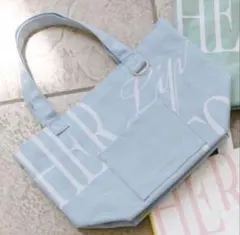 herlipto HLT DAILY LOGO TOTE 名古屋限定 blueのサムネイル