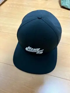 Nike SB ブラック フラットビルキャップ